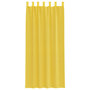 Voir la diapositive 4 : VIDAXL Rideaux en voile avec passe-tringles 2 pcs jaune