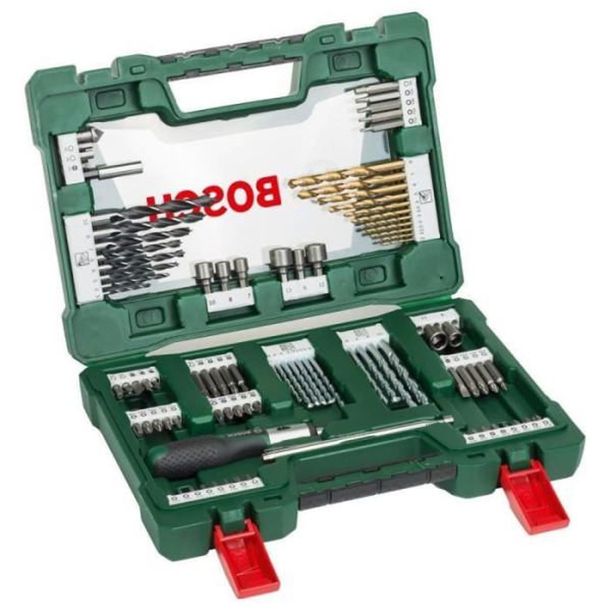 Voir la diapositive 3 : BOSCH Coffret d'accessoires pour le perçage et le vissage v-line (91 pcs) - bosch