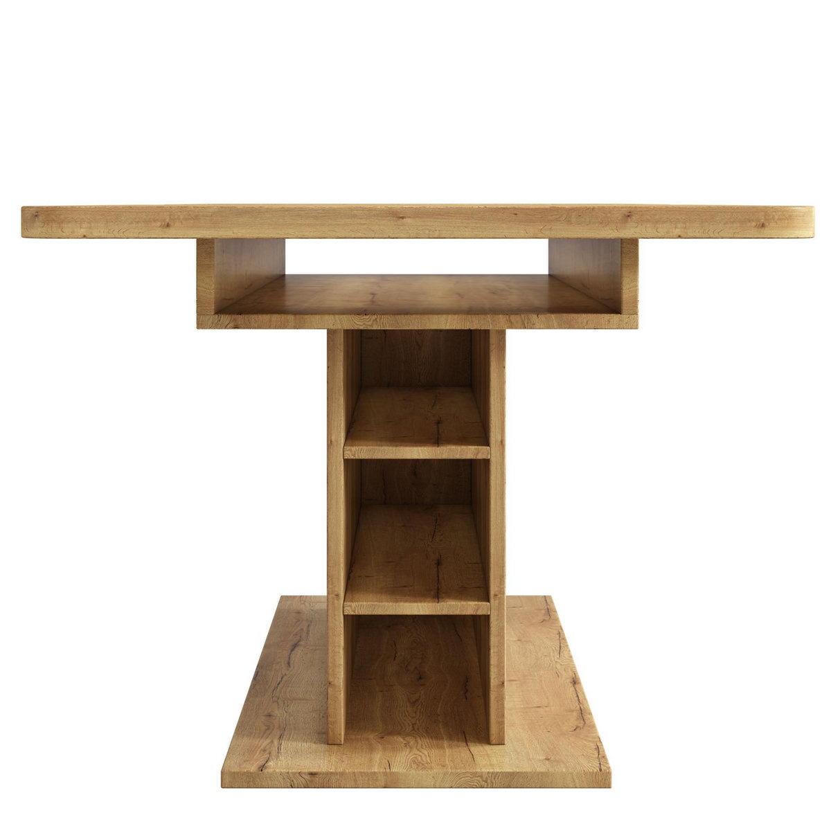 MERAX Table à Manger 110(130) X 70 X 75cm Extensible Avec Rangement