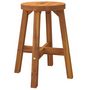 Voir la diapositive 2 : VIDAXL Tabouret Marron 38x38x45 cm Bois d'acacia solide