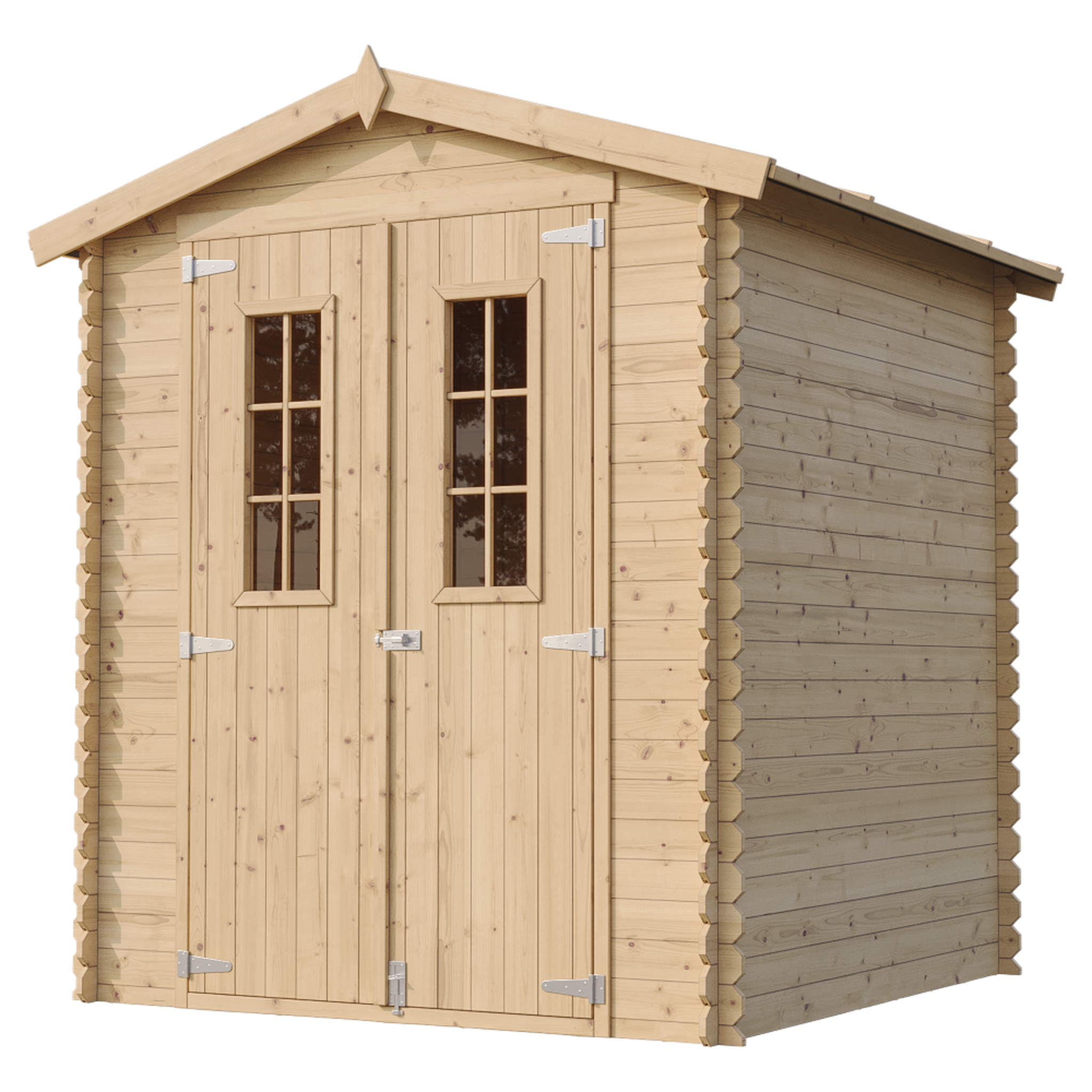 Voir la diapositive 3 : TIMBELA Abri de Jardin en Bois 2.82 m² Cabanon Jardin Exterieur à Outils avec Fenêtres M320C