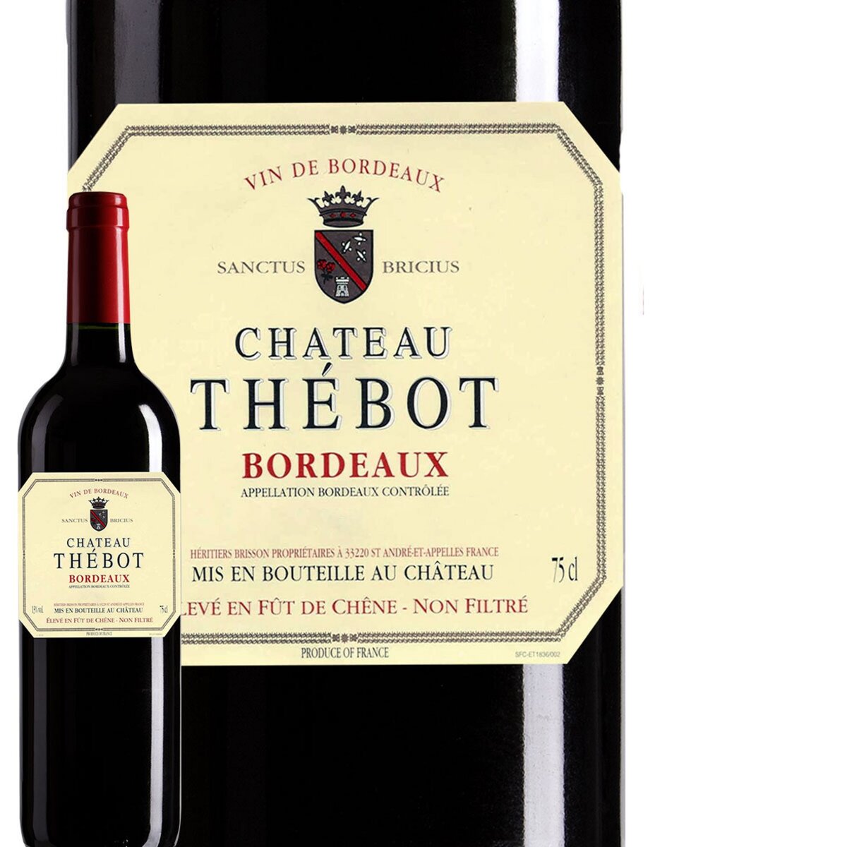 Château Thébot Bordeaux Rouge 2008