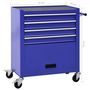 Voir la diapositive 6 : VIDAXL Chariot a outils avec 4 tiroirs Acier Bleu