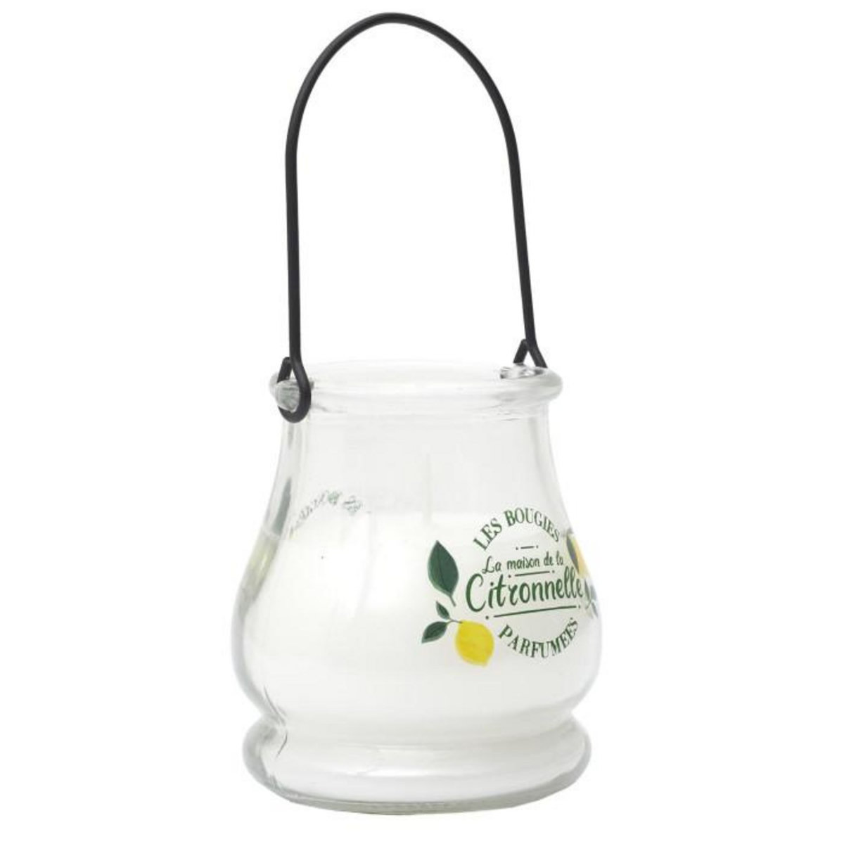 Paris Prix Bougie Parfumée Antimoustique  Couleur  200g Citronnelle