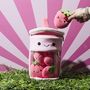 Voir la diapositive 4 : Paris Prix Peluche Enfant Bubble Tea Fraise  Kawaii  27cm Rose