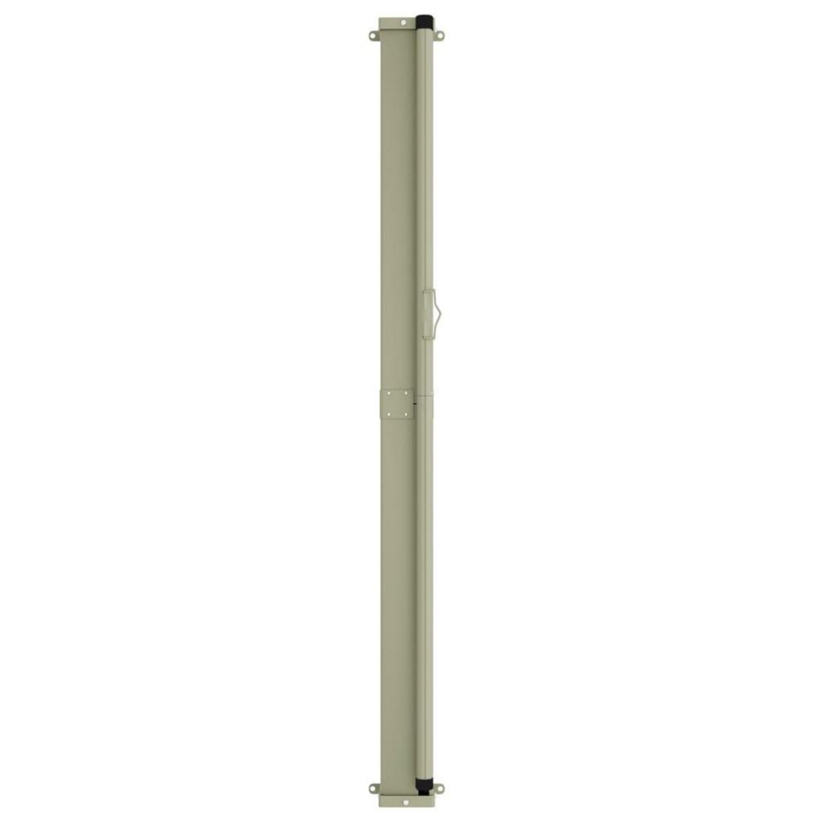 VIDAXL Auvent lateral retractable de patio 140x300 cm Creme