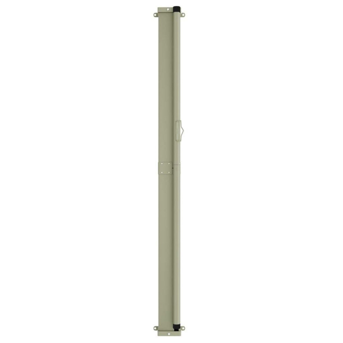 VIDAXL Auvent lateral retractable de patio 140x300 cm Creme