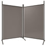 Voir la diapositive 5 : VIDAXL Cloison de separation 2 panneaux Anthracite 175x180 cm Tissu