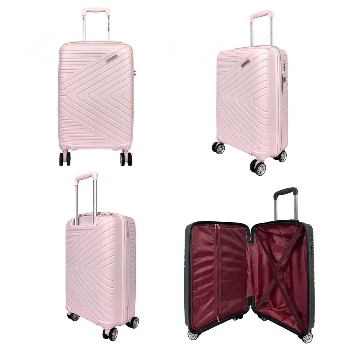 David Jones Valise cabine rigide TSA 56cm