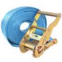 Voir la diapositive 2 : VIDAXL Sangle d'arrimage 4 pcs 2 tonnes 6 m x 38 mm Bleu
