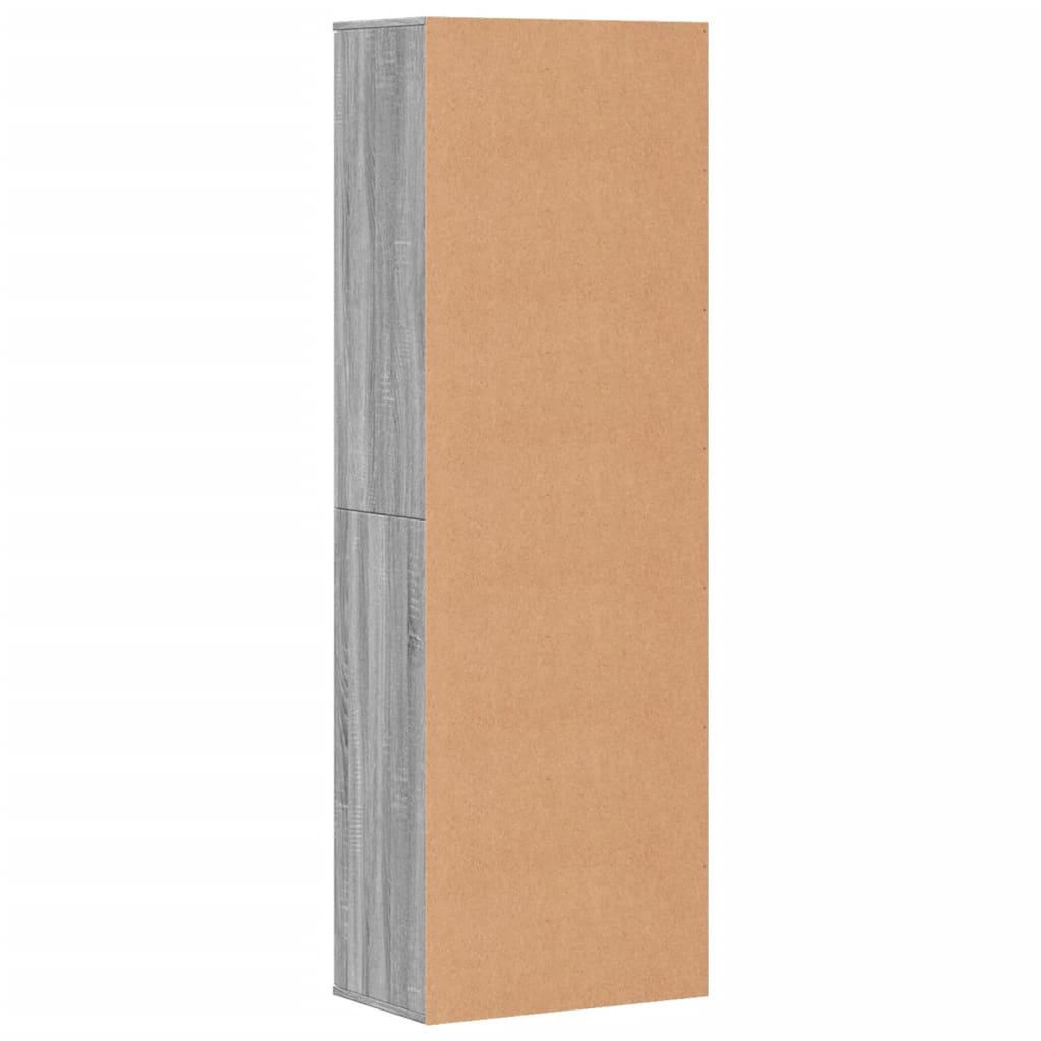 Voir la diapositive 5 : VIDAXL Buffet haut sonoma gris 60x35x180 cm bois d'ingenierie