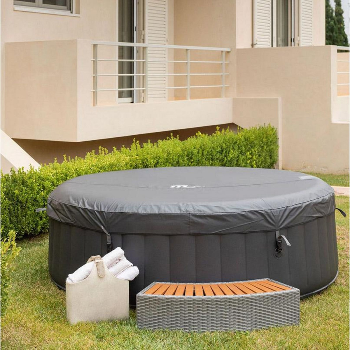 MSpa Spa gonflable jacuzzi rond 6 places - dsc06