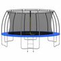 Voir la diapositive 2 : VIDAXL Ensemble de trampoline rond 488x90 cm 150 kg