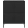 Voir la diapositive 3 : VIDAXL Armoire de rangement Noir 80x35x101,5 cm Acier