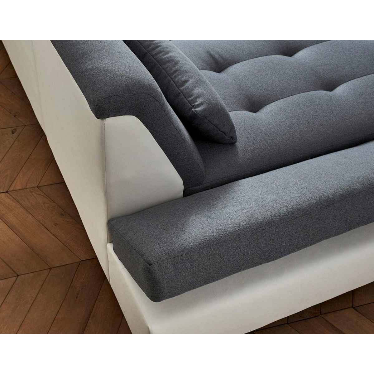 LISA DESIGN Vermont - canapé panoramique d'angle droit - 7 places - xxl