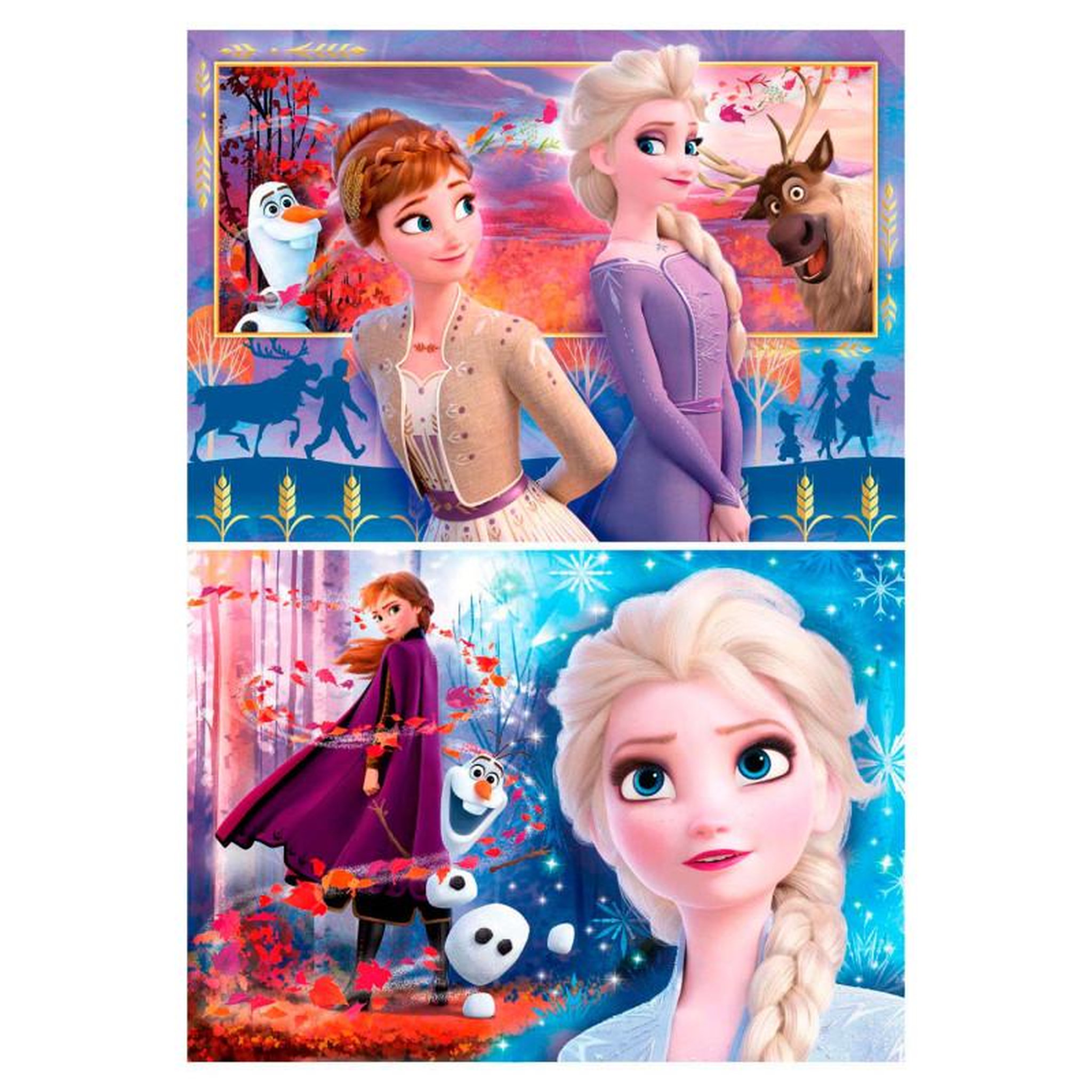 Voir la diapositive 2 : CLEMENTONI Puzzle Clementoni Disney Frozen 2, 2x60 pièces