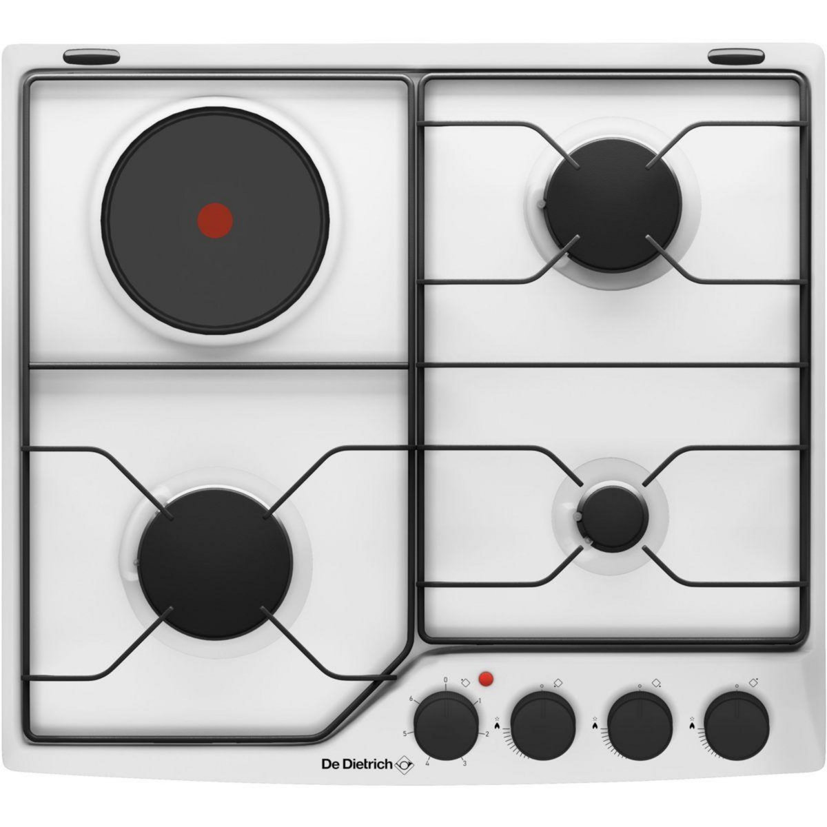 De Dietrich Plaque mixte électrique gaz DPE4610WM