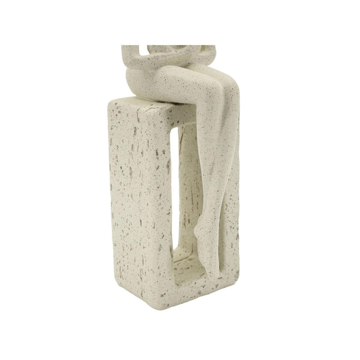 Paris Prix Statuette Déco Seule  Stons  24cm Crème