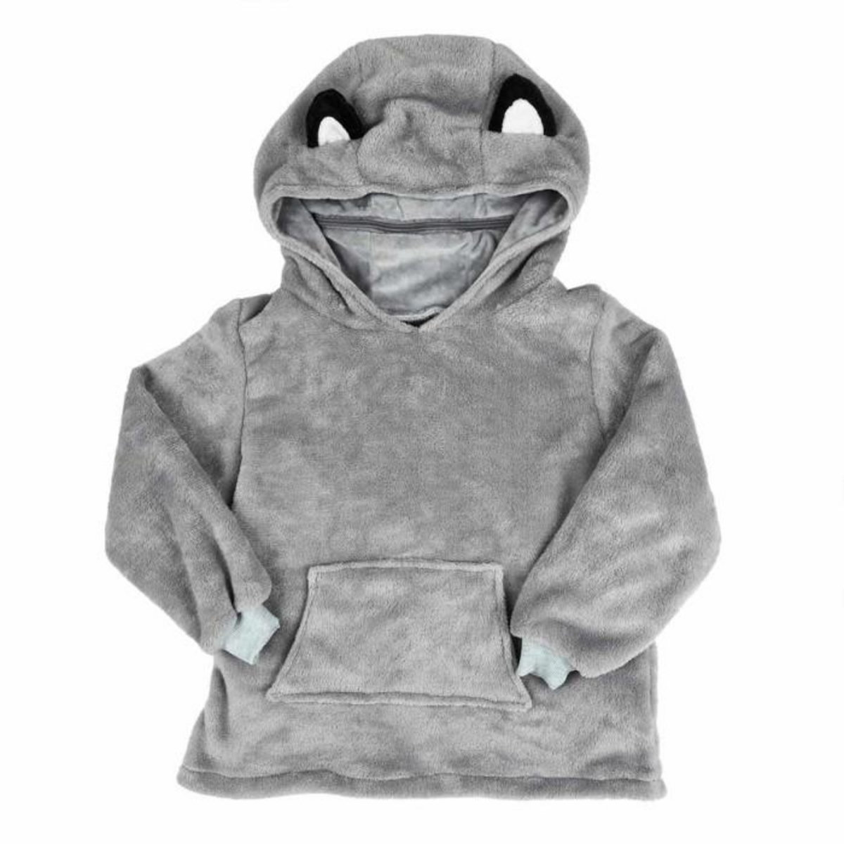 Paris Prix Sweat Pochon Peluche  Enfant  66cm Gris