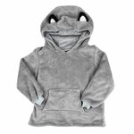 Paris Prix Sweat Pochon Peluche  Enfant  66cm Gris