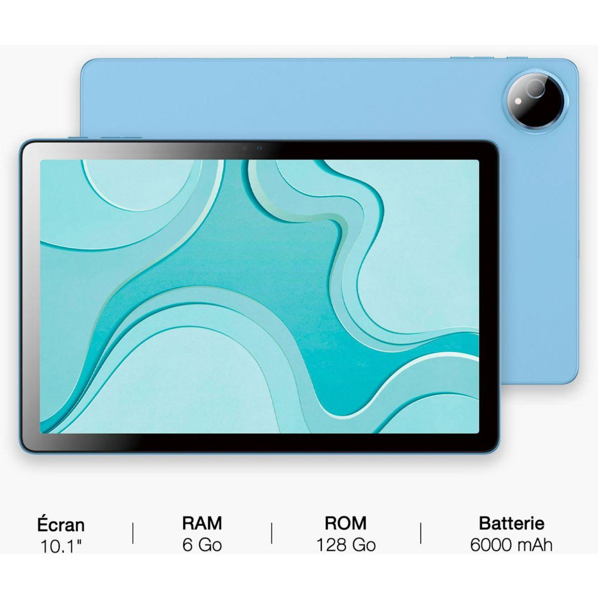 Logicom Tablette Android Tab Fold 10 Bleu 128Go