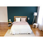 Voir la diapositive 3 : Home collection Parure housse de couette 100% microfibre lavee, sherpa - rose