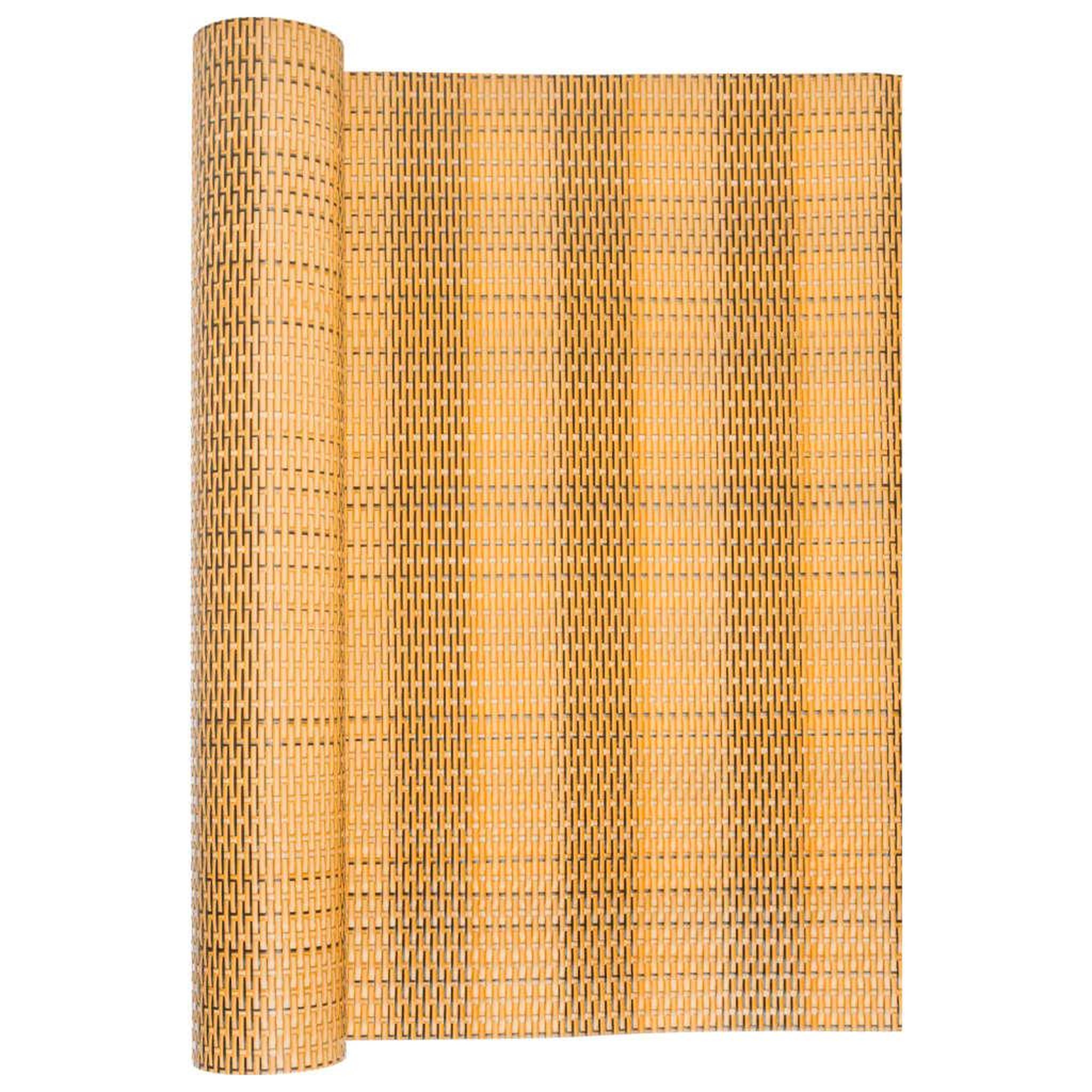 Voir la diapositive 3 : VIDAXL Paravent de balcon marron clair 500x100 cm resine tressee
