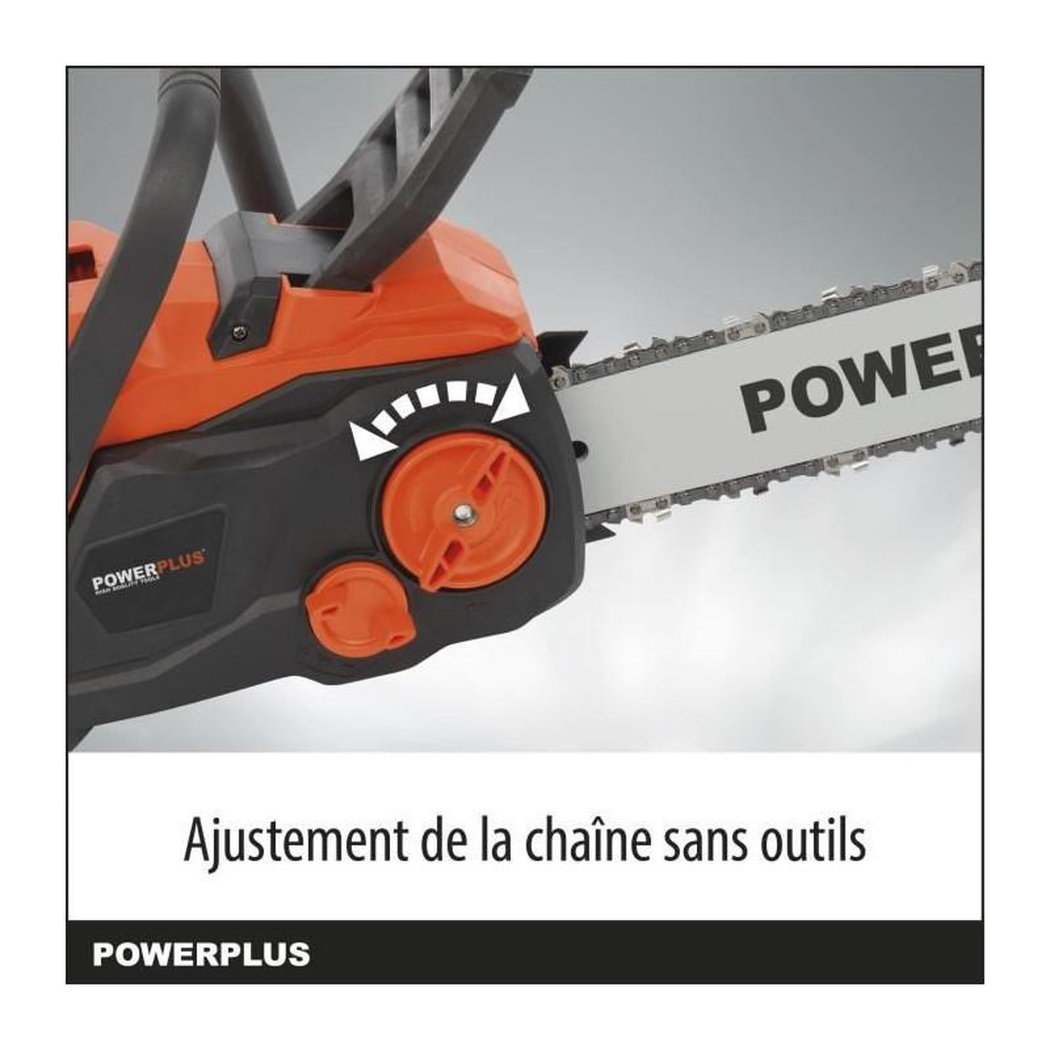 Voir la diapositive 3 : DUAL POWER Tronçonneuse a batterie 40V Dual Power POWDPG7576 - Guide de 350 mm, moteur brusless - Livrée sans batterie ni chargeur