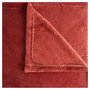 Voir la diapositive 3 : ACTUEL Plaid, couvre-lit, jeté de canapé uni douceur en polyester 240 g/m²