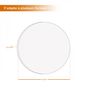 Voir la diapositive 2 : LINXOR Lot de 5 filtres à charbon actif pour composteur, poubelle à compost - Rond