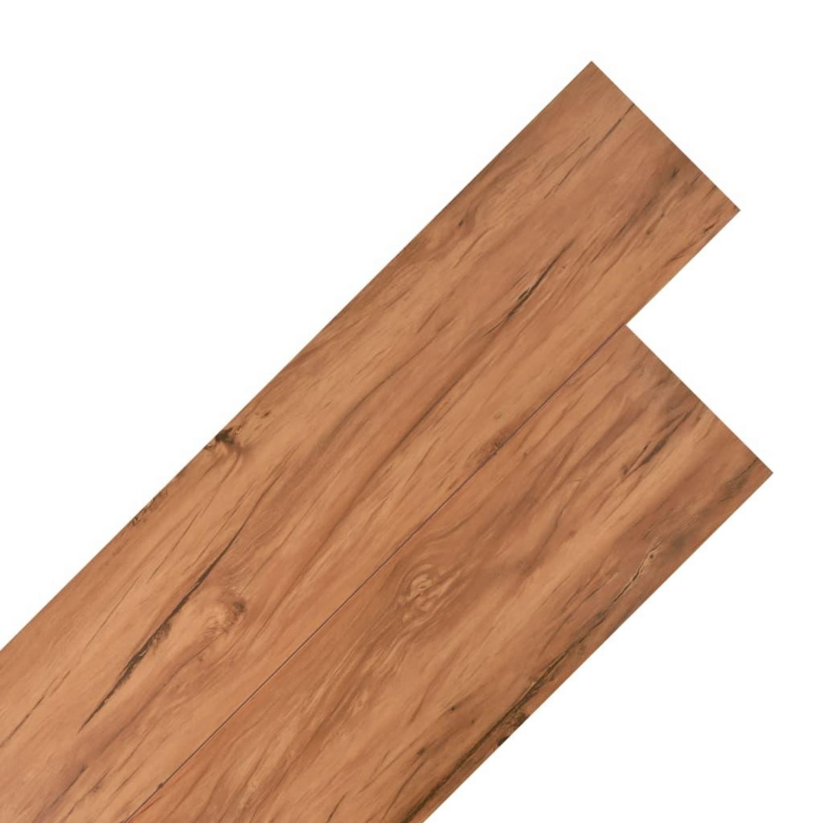 VIDAXL Planches de plancher PVC Non auto-adhesif 5,26 m^2 Orme naturel