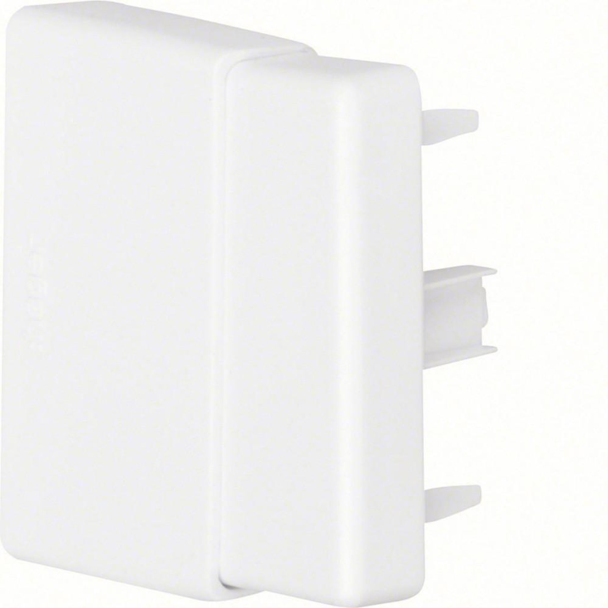 CENTRALE BRICO Embout blanc pour goulotte, H. 6.3 x P.4.5 cm