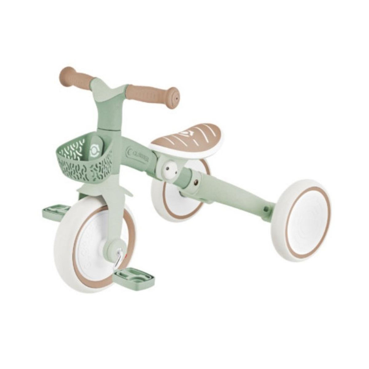 Globber Tricycle 3 en 1 Eco-Logic Vert/Sauge