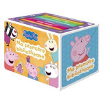 MA PREMIERE BIBLIOTHEQUE PEPPA PIG. COFFRET EN 6 VOLUMES : AVENTURES A LA MAISON ; L'ANNIVERSAIRE DE CHLOE ; UNE JOURNEE AVEC LA DOCTORESSE HAMSTER ; LES MASQUES ; LES PLATS A EMPORTER ; LA VOITURE DE COURSE DE GEORGE, Baker Mark