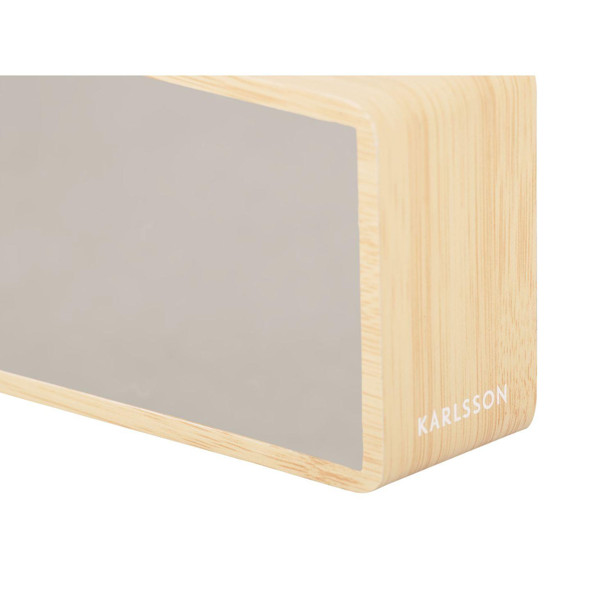 Voir la diapositive 3 : Karlsson Réveil Copper Mirror LED
