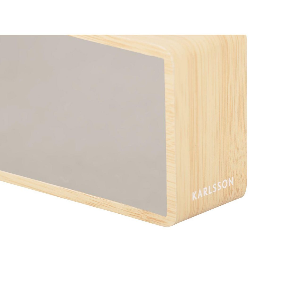 Karlsson Réveil Copper Mirror LED