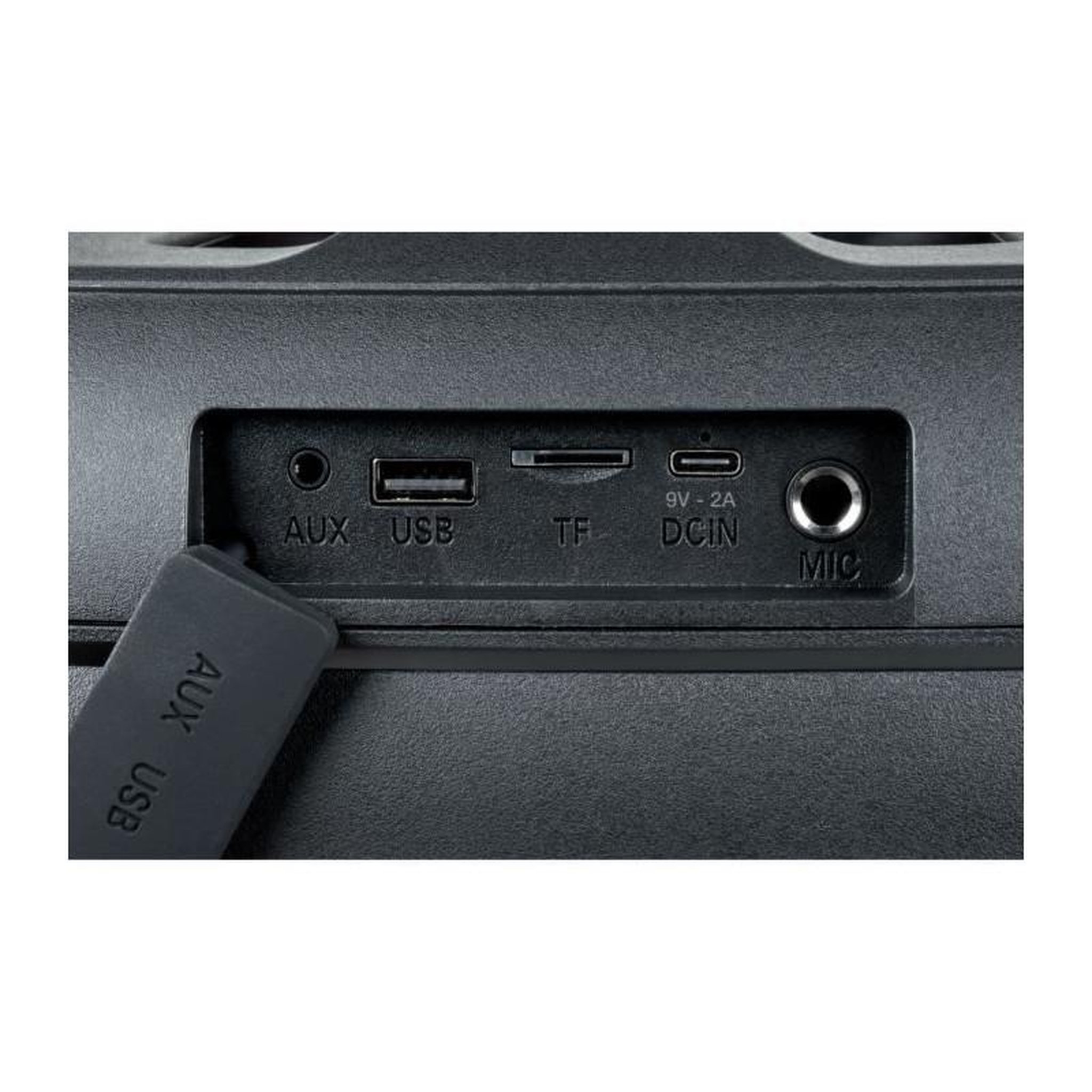 Voir la diapositive 5 : Bigben BIGBEN PARTYBTHPMAX - Enceinte lumineuse sans fil - Bluetooth 5.3 - 200W - USB, SD, Aux-In - Micro filaire (idéal Karaoké)