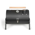 LIVOO Barbecue fumoir portable 33.5x22cm noir - doc269