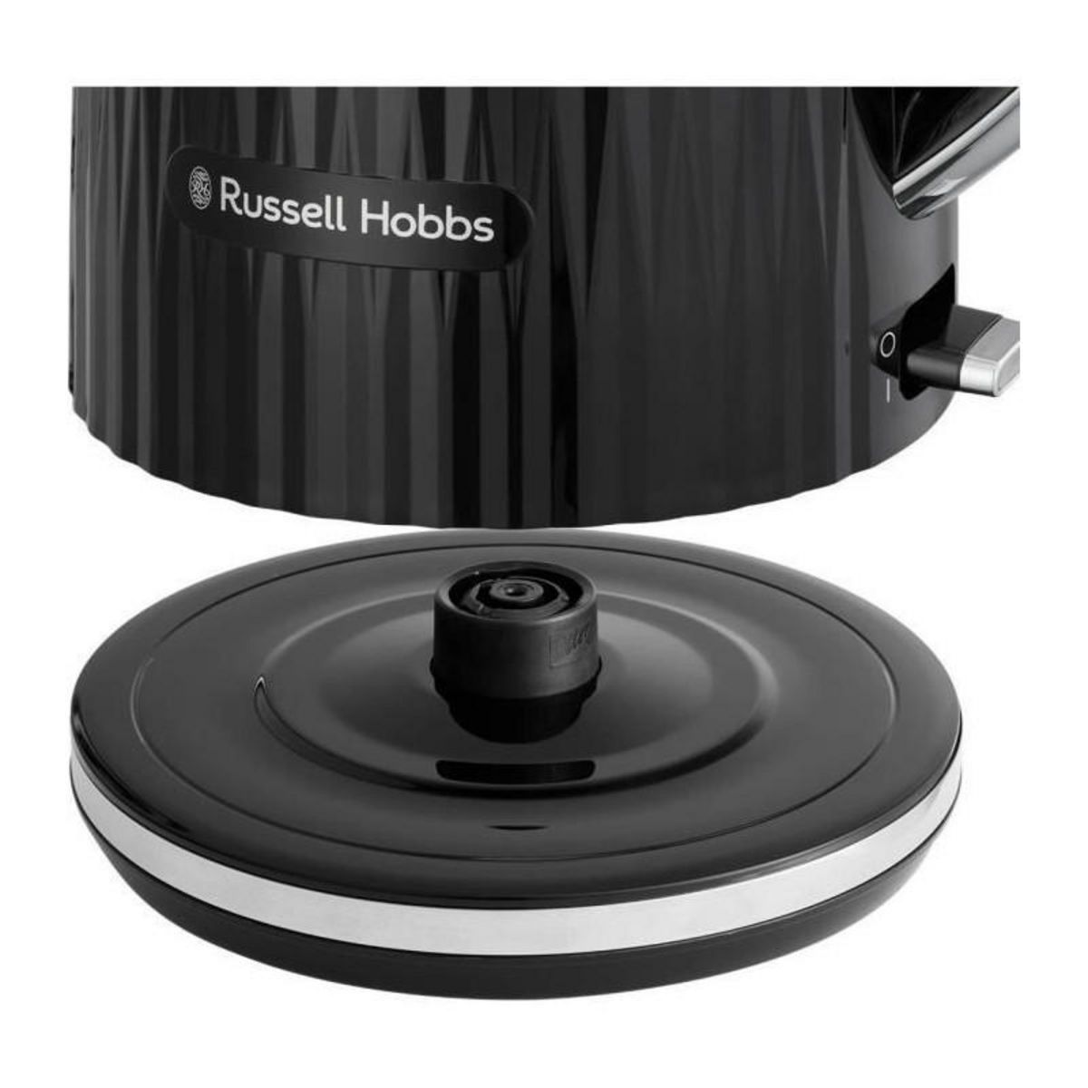 Russell Hobbs Bouilloire - RUSSELL HOBBS - EDEN - 2400 W - 1,7 L - Noir