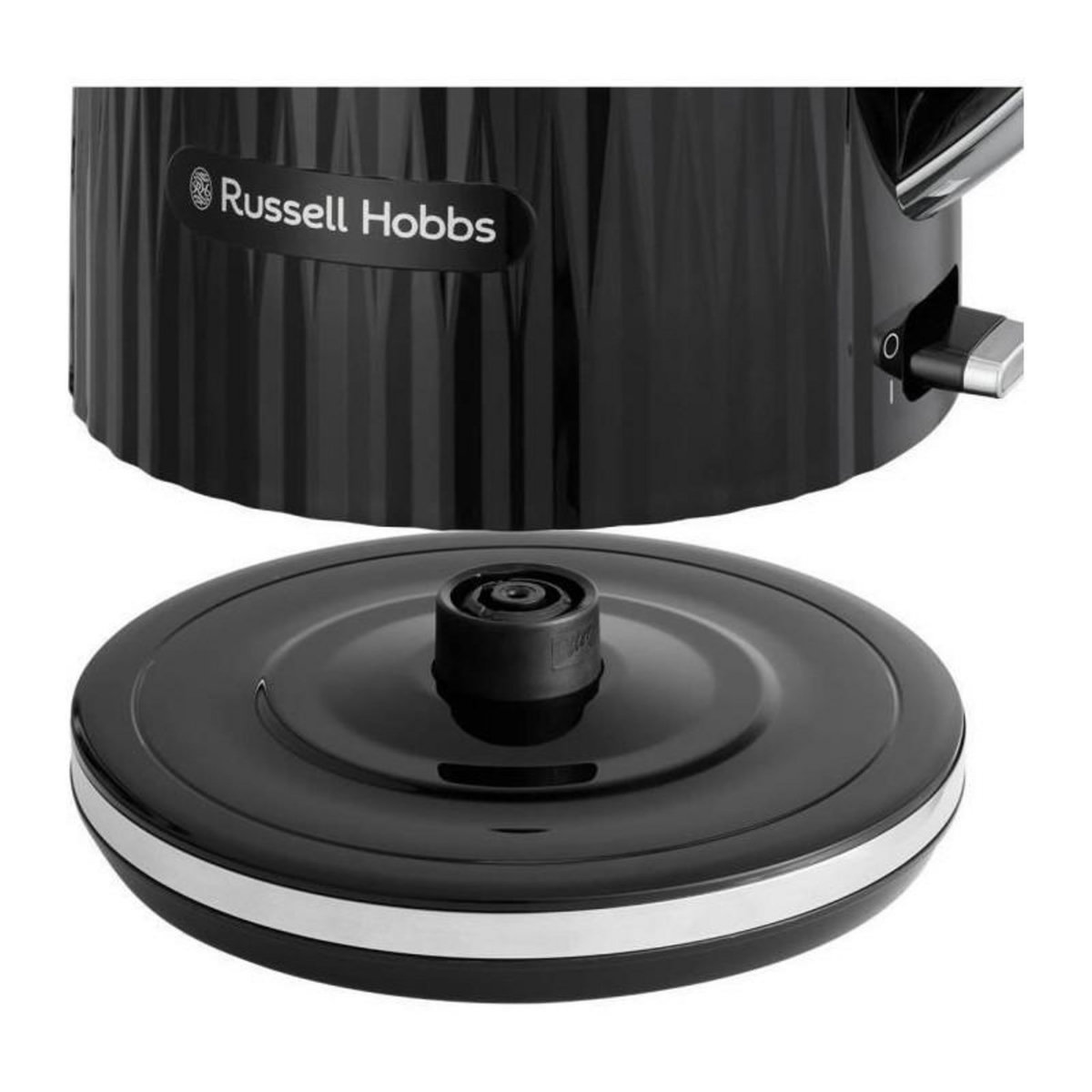 Russell Hobbs Bouilloire - RUSSELL HOBBS - EDEN - 2400 W - 1,7 L - Noir
