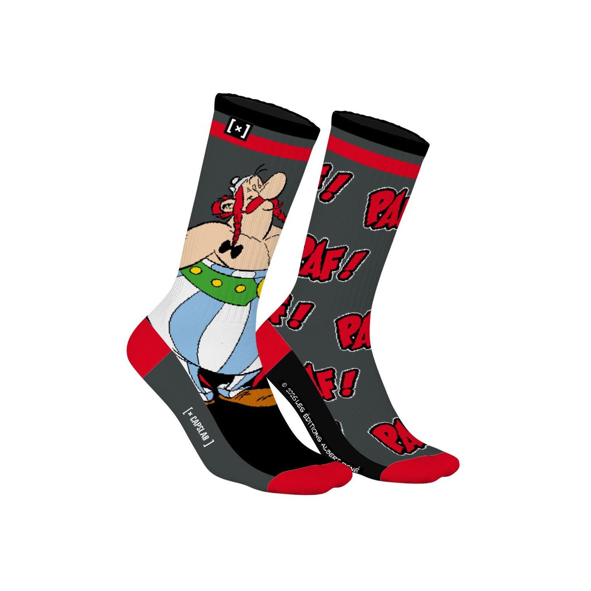 CAPSLAB Paire de tennis dépareillées Asterix Obelix