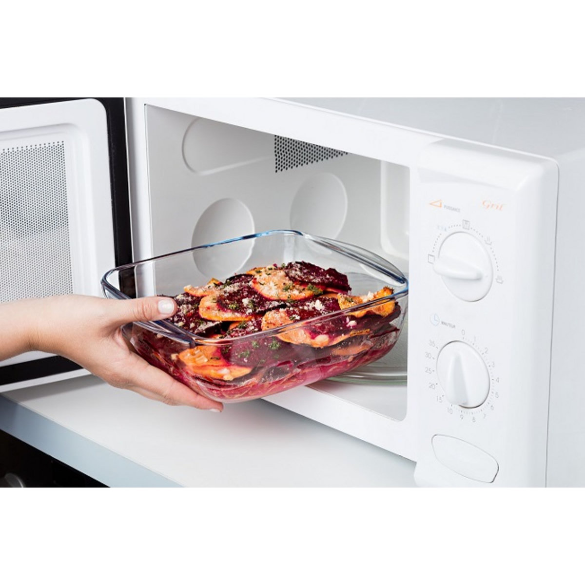 PYREX Plat carré COOK & STORE 20 x 17 cm 