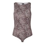 Pieces Body  éopard Femme Pieces Bake. Coloris disponibles : Marron