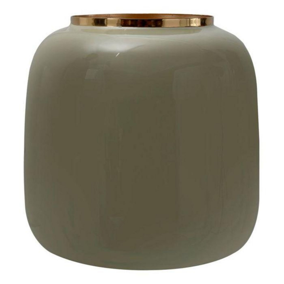 Paris Prix Vase Rond Design  Niklas  20cm Menthe & Or