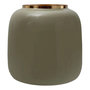 Voir la diapositive 1 : Paris Prix Vase Rond Design  Niklas  20cm Menthe & Or