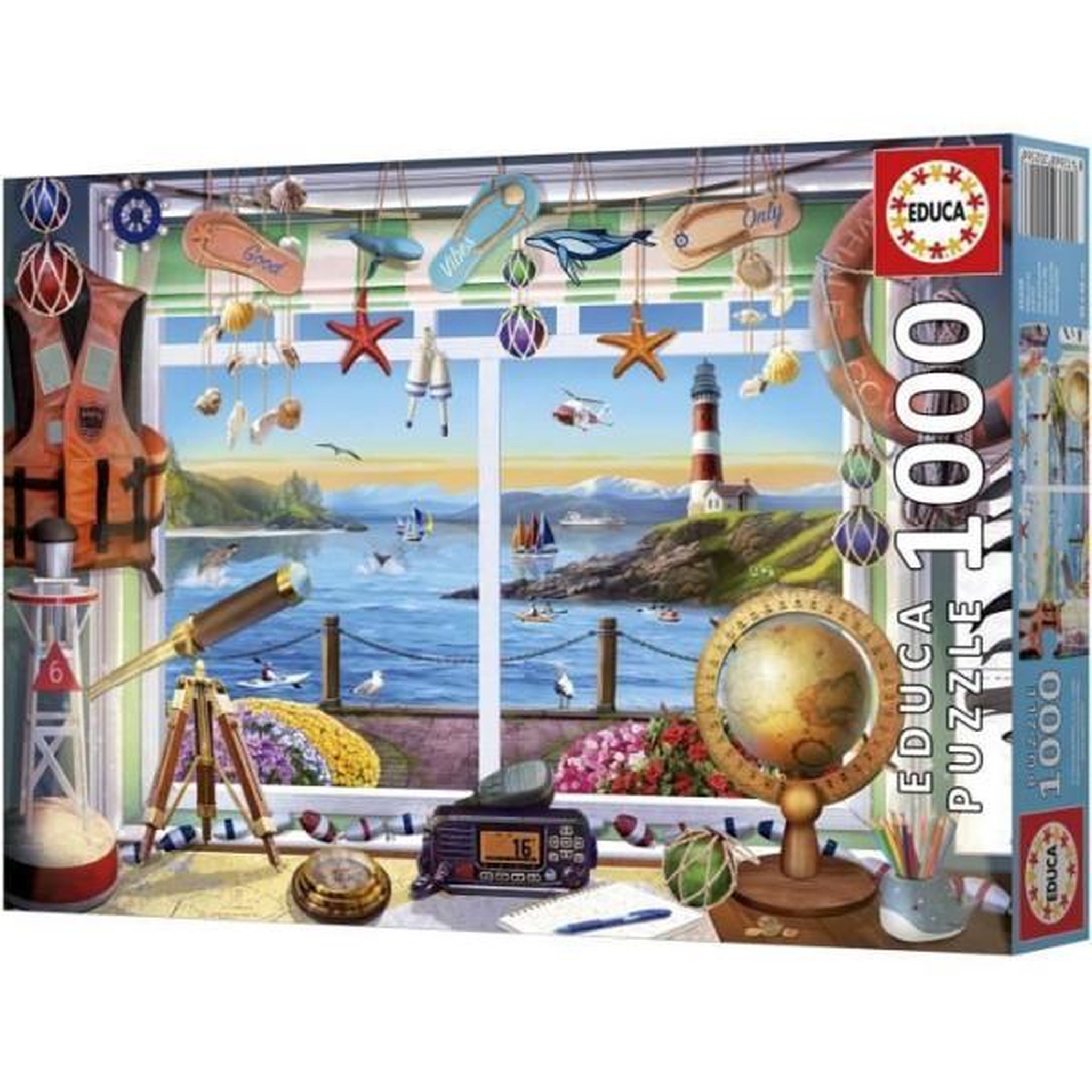 Voir la diapositive 3 : EDUCA Puzzle - educa - vie partuaire - 1000 pieces - 68x48 cm - pour adultes - theme nature