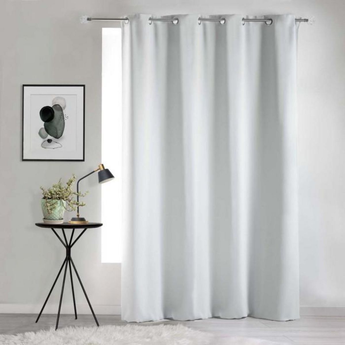 Paris Prix Rideau Occultant  Noche  135x240cm Neige