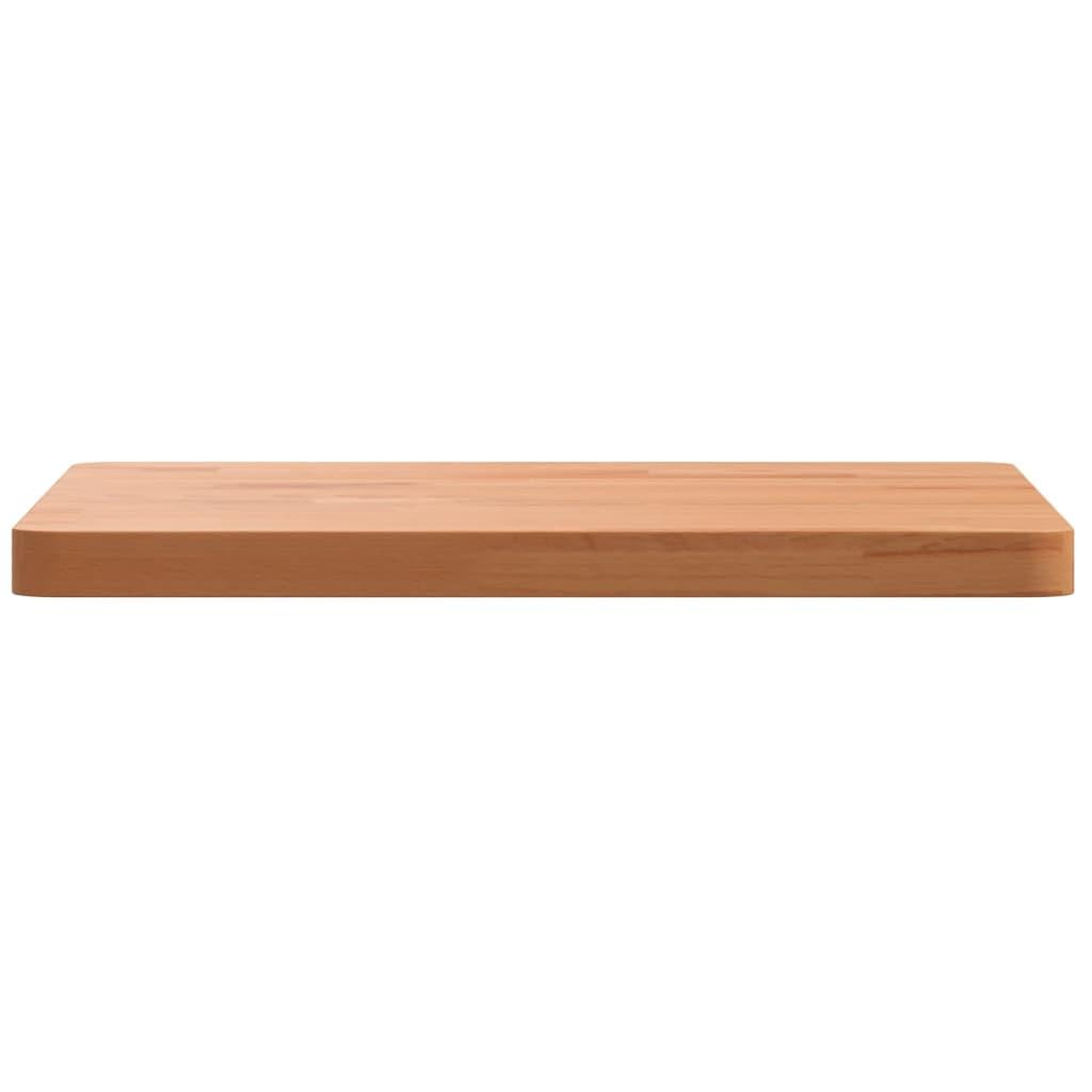 Voir la diapositive 3 : VIDAXL Dessus de table 40x40x2,5 cm carre bois massif de hetre