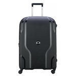 Delsey Grande valise ultra-légère Clavel TSA polypropylène 76cm. Coloris disponibles : Noir