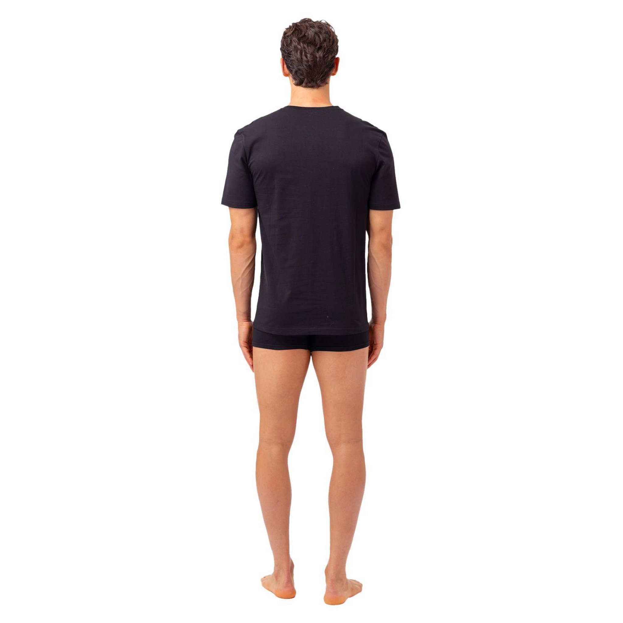 Voir la diapositive 2 : FILA Lot de 2 Maillots de corps col rond homme en coton FU5053